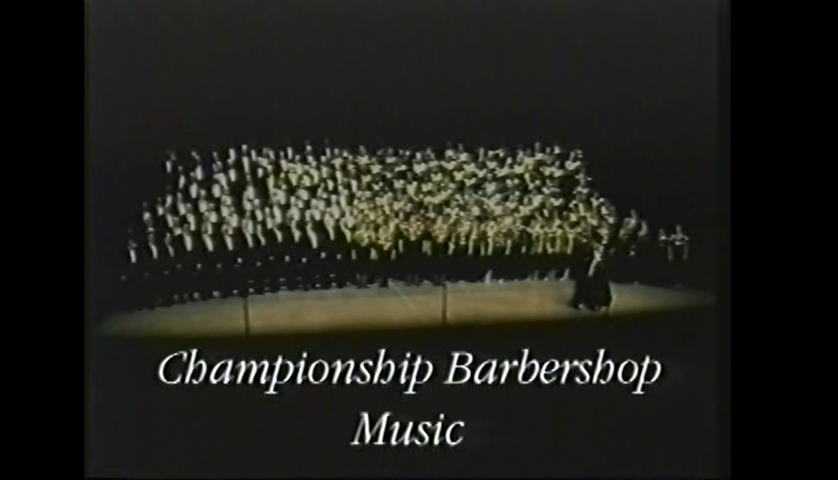 Barbershop Music At It's Best