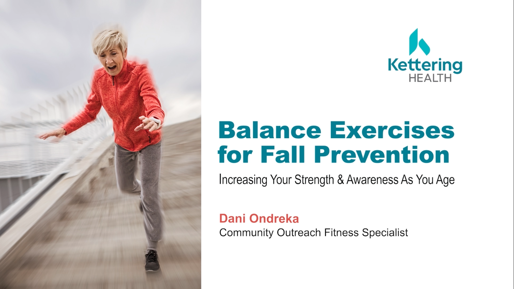 Kettering Health Network Presents: Balance Exercises for Fall Prevention