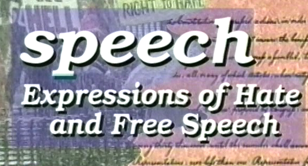 Expressions of Hate & Free Speech