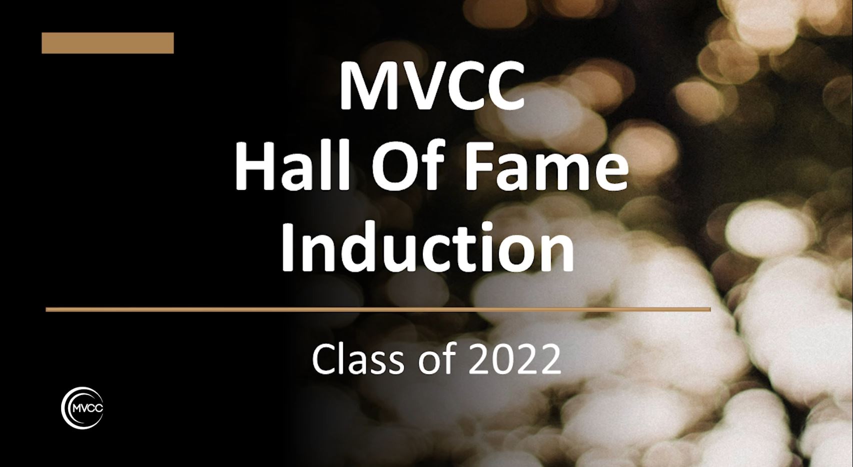 MVCC Hall Of Fame Induction Ceremony 2022