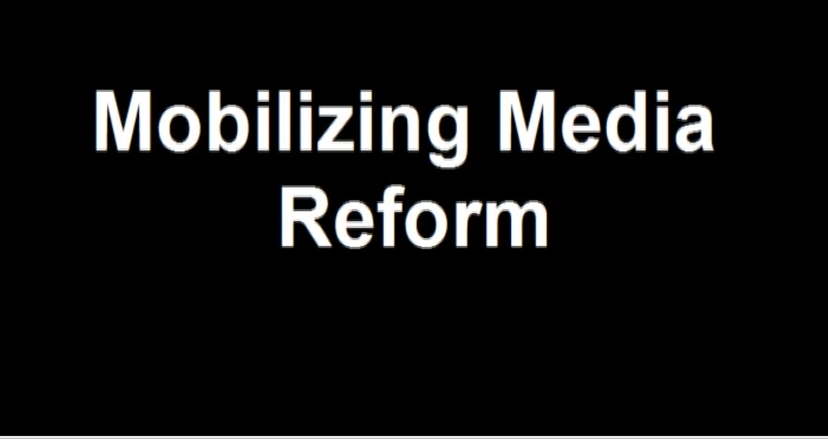 People Fighting For Media Reform