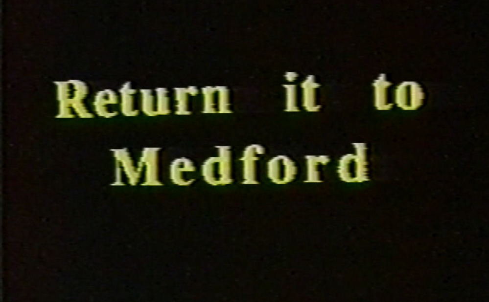 Return it to Medford