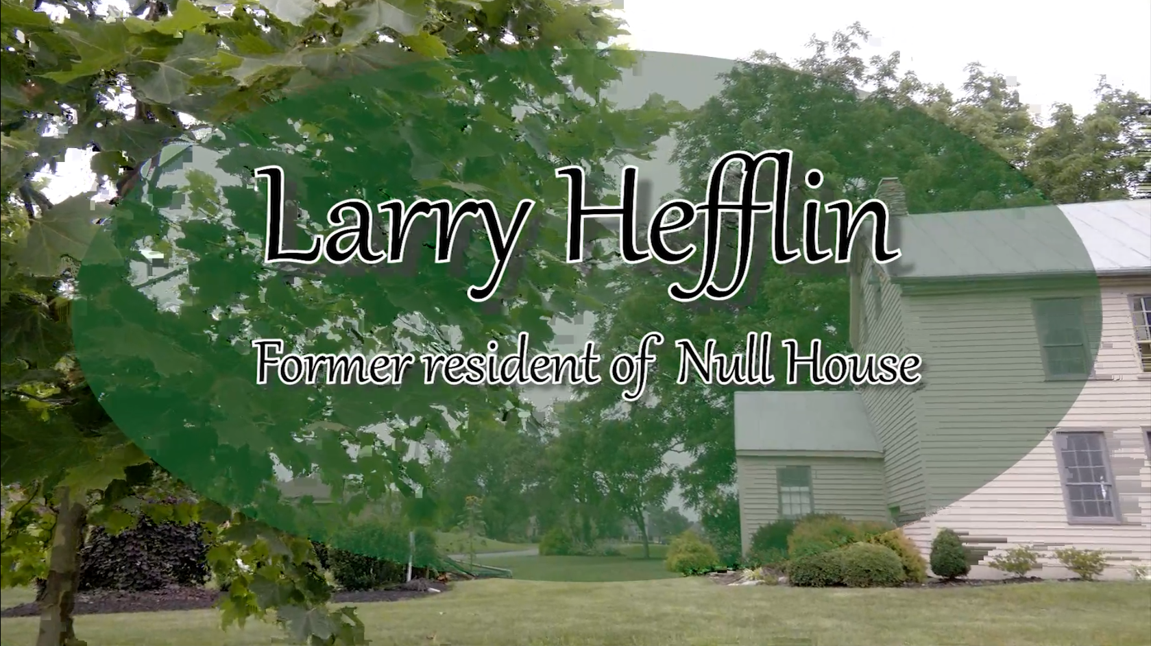Springboro Area Historical Society: Null House Resident