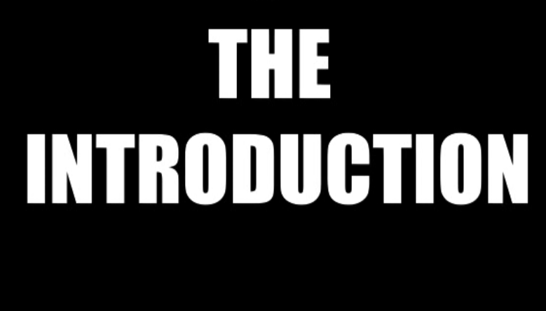 The Introduction