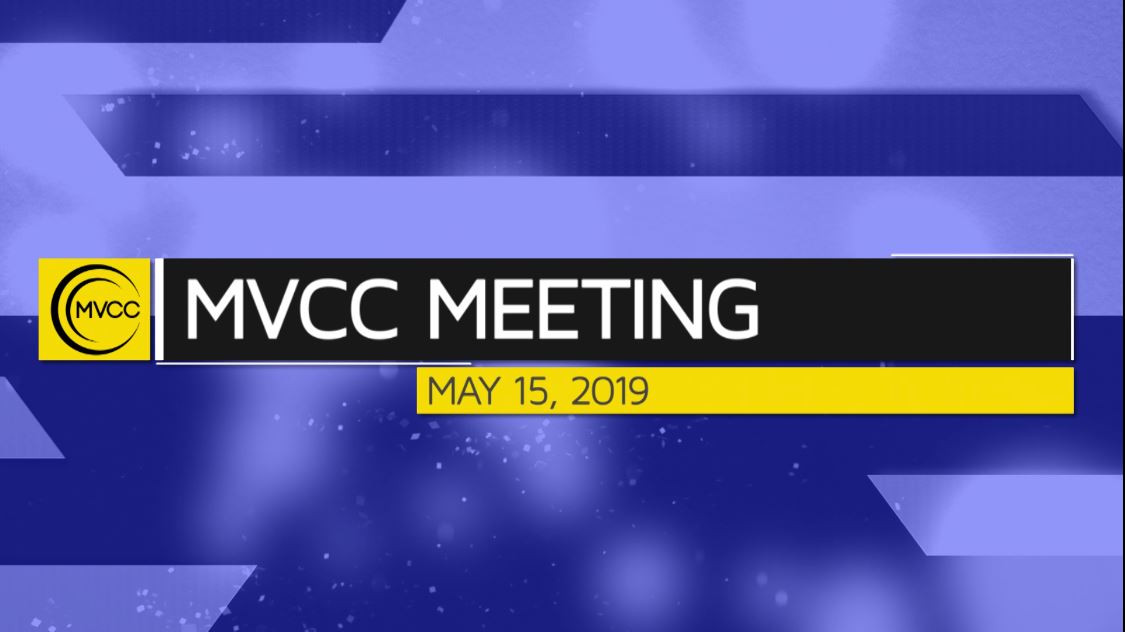 5/15/19 MVCC Meeting