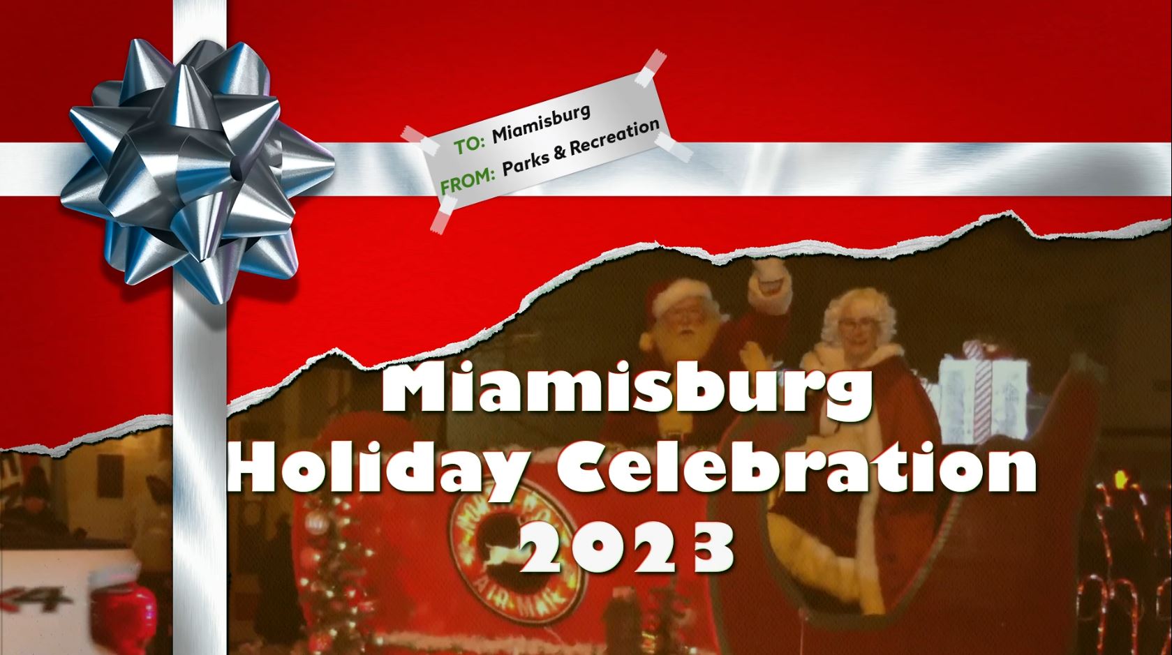Miamisburg Holiday Celebration Parade & Tree Lighting 2023