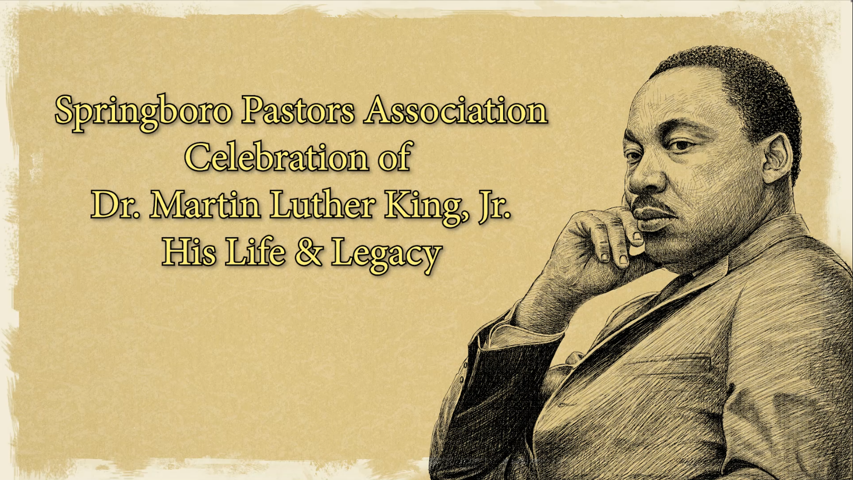 Springboro Pastors Association MLK Jr. Day Prayer Gathering 2024