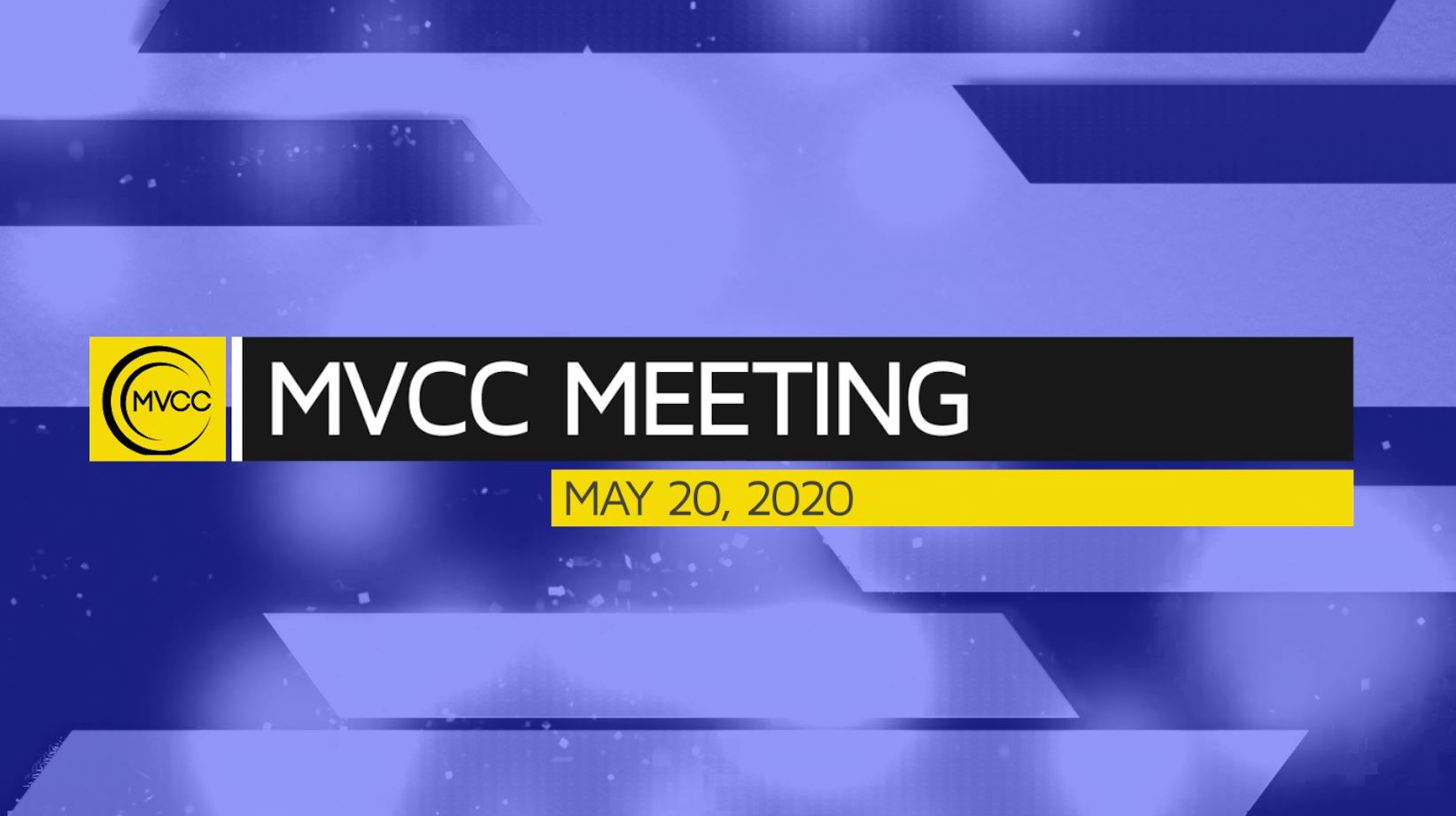 5/20/20 MVCC Meeting