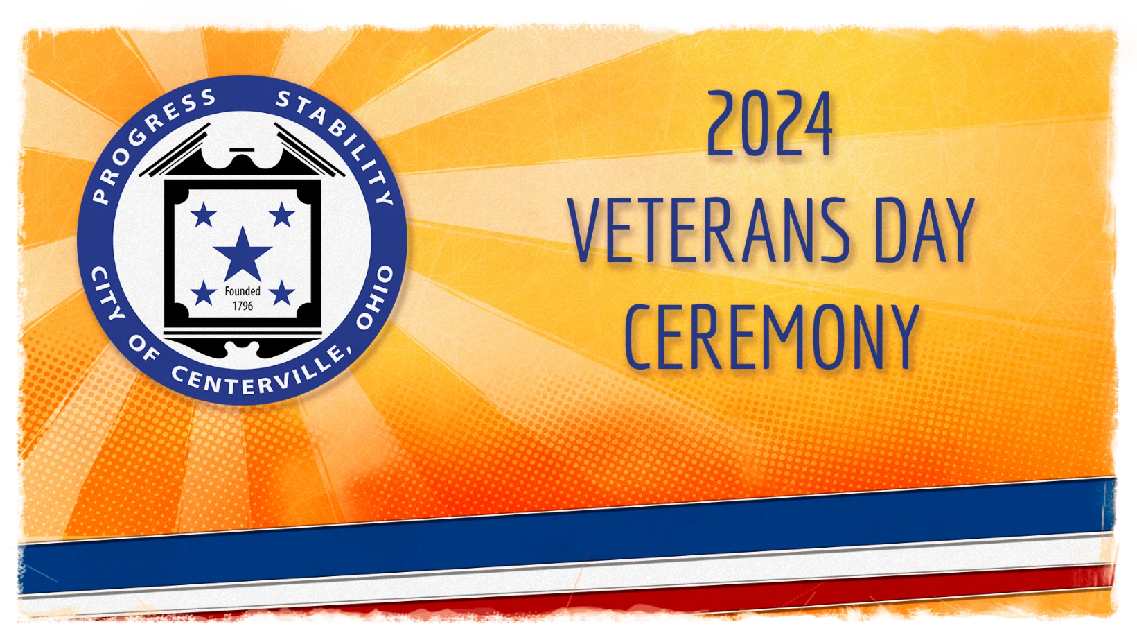 Centerville Veterans' Day Service 2024