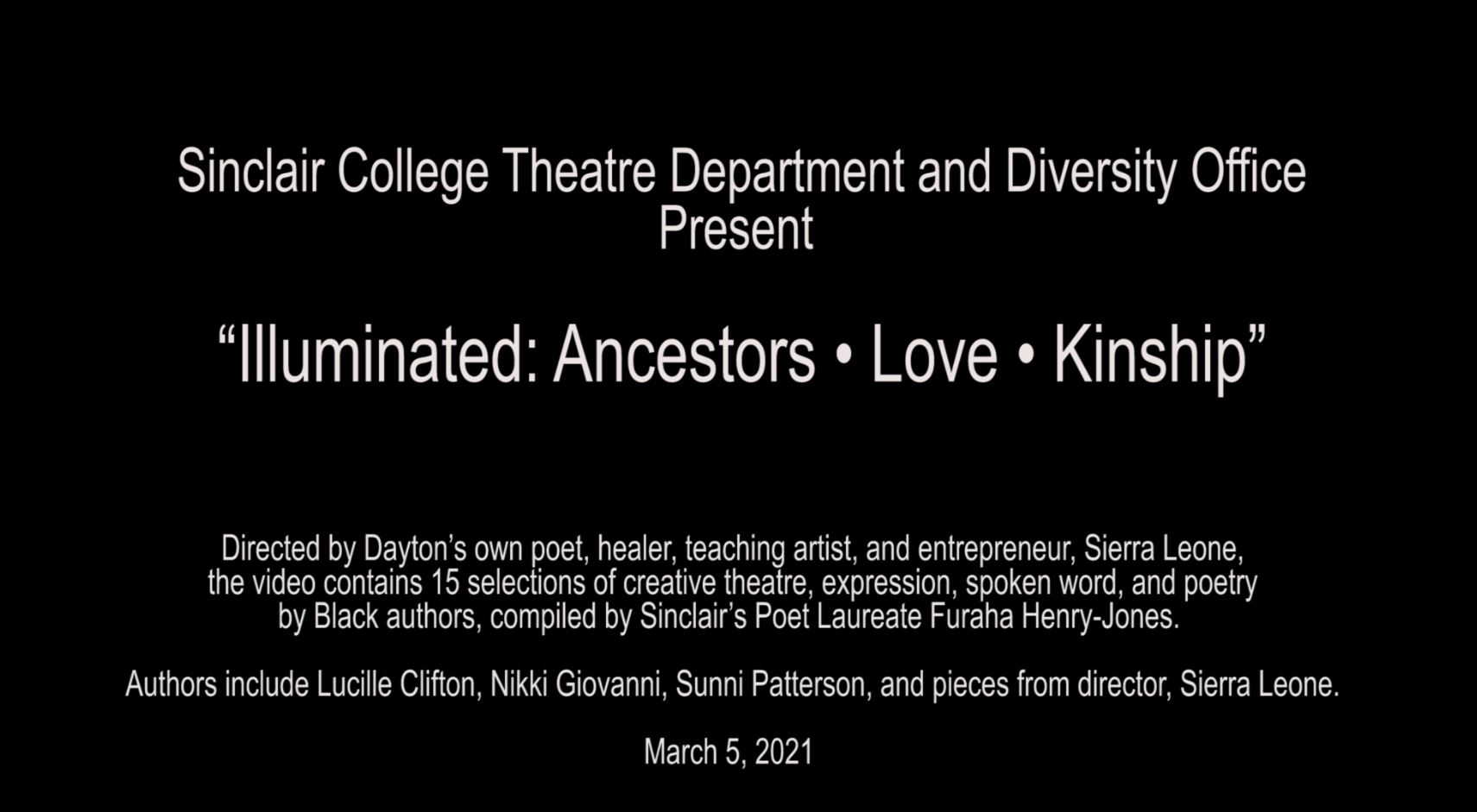 Illuminated: Ancestors - Love - Kinship
