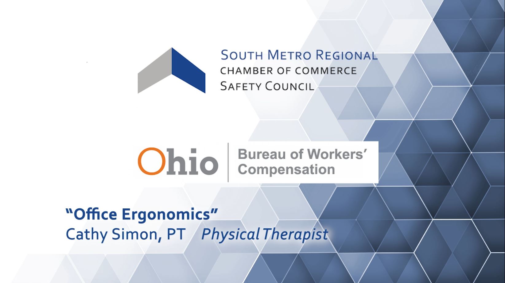 South Metro Regional Safety Council: Office Ergonomics