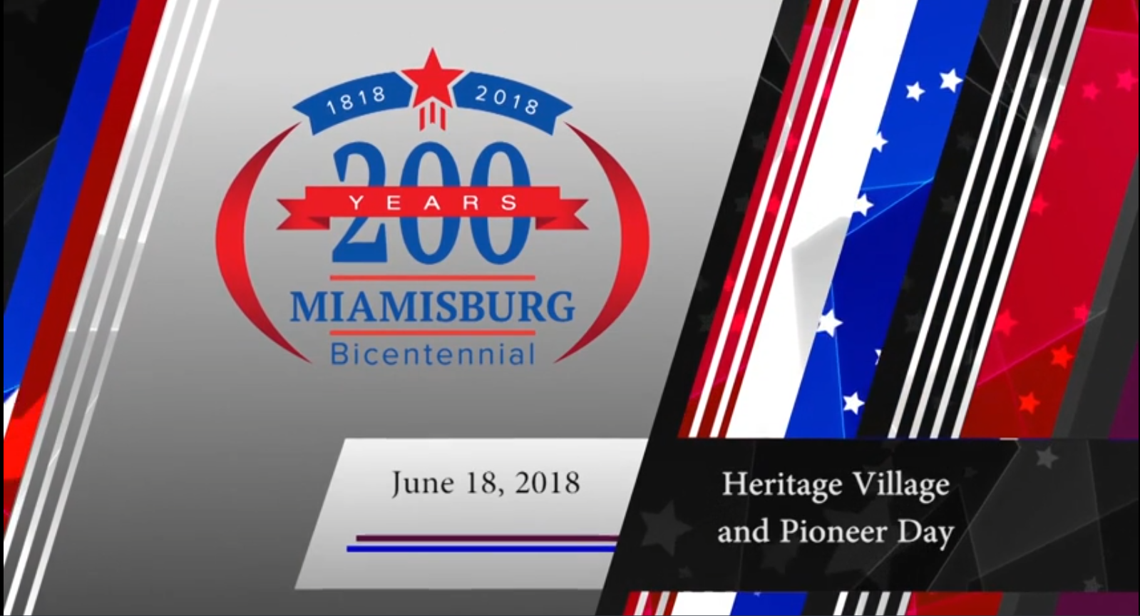 Navigate to Miamisburg Bicentennial - Heritage Village