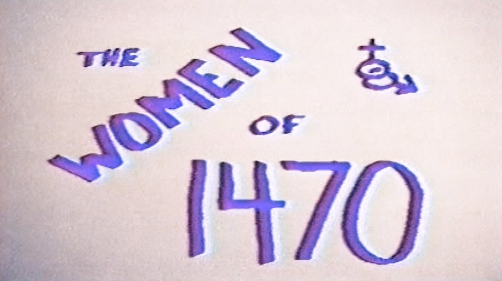 The Women Of 1470