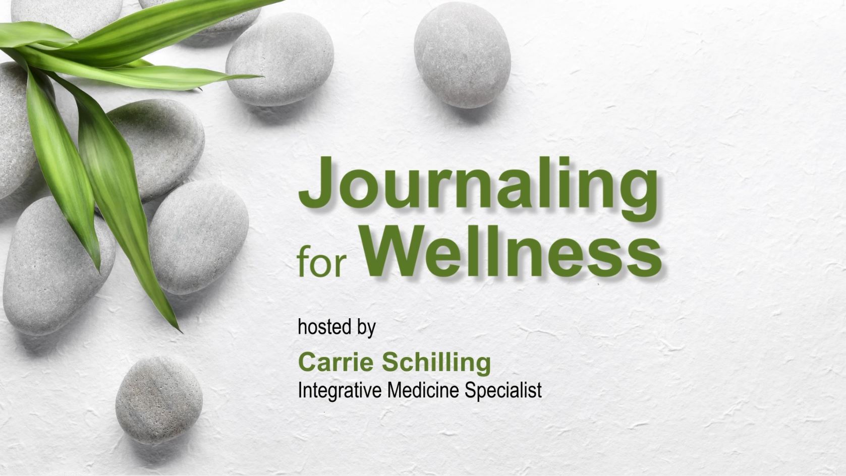 Kettering Health Network Presents: Journaling For Wellness