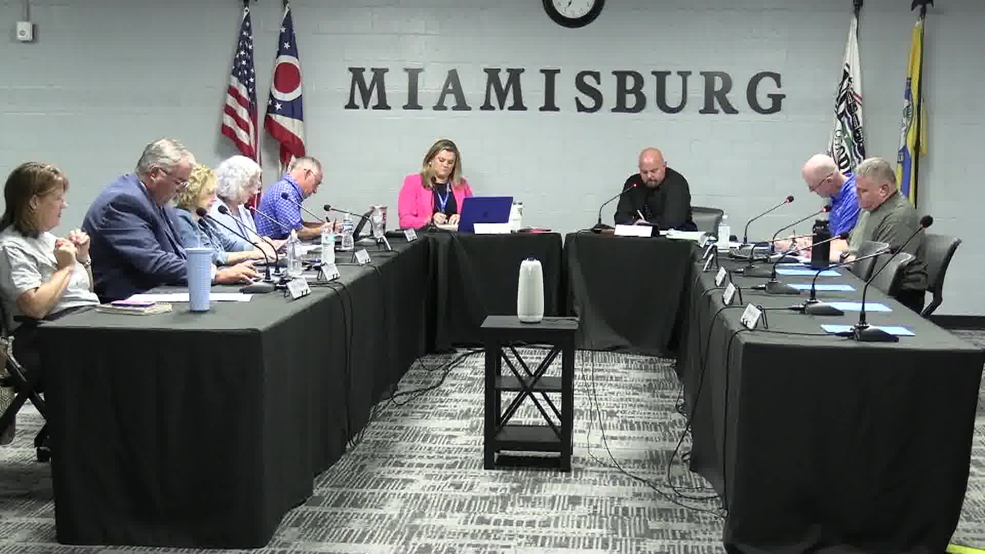 Miamisburg School Board Meeting