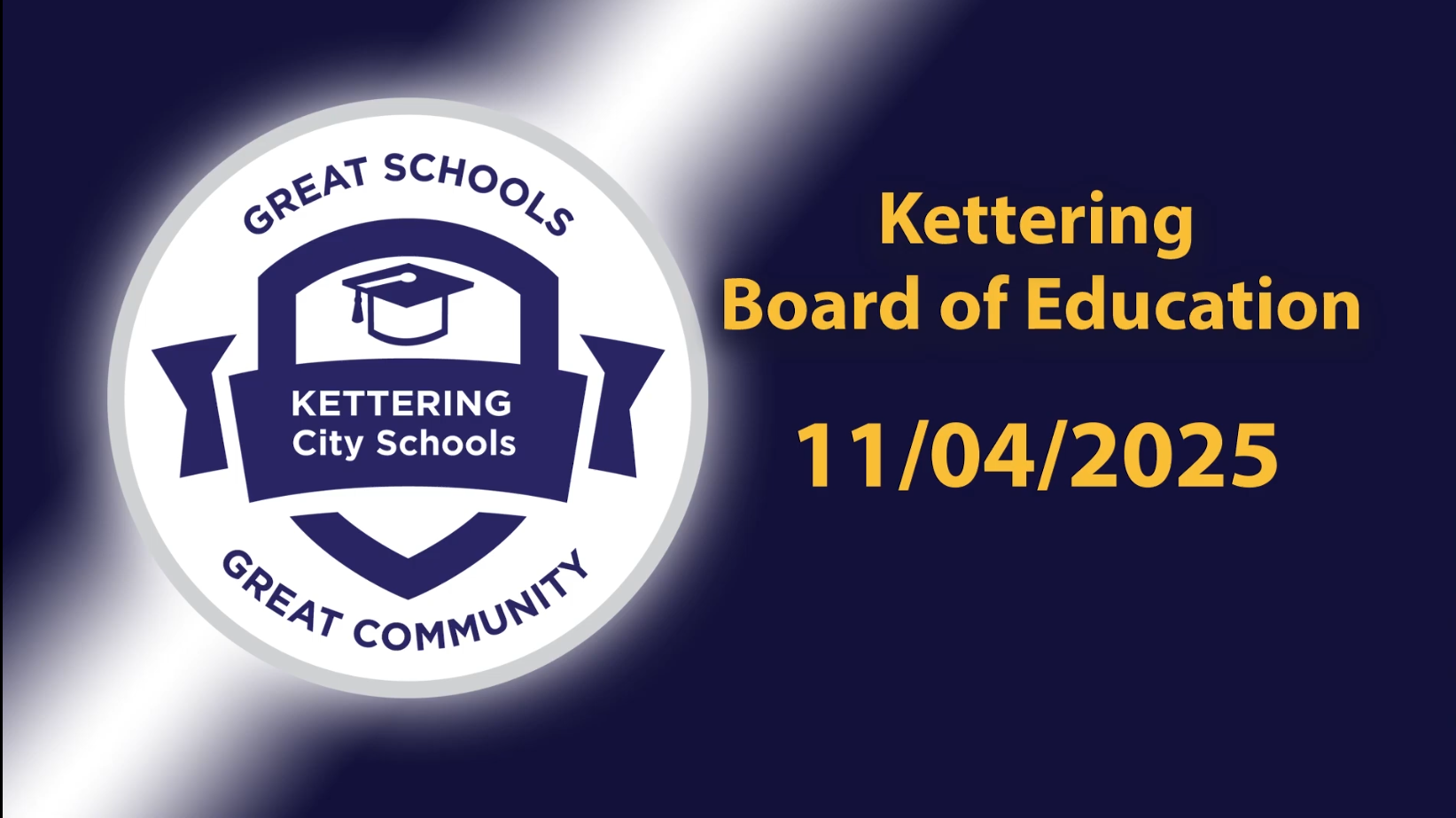 Kettering School Board Meeting