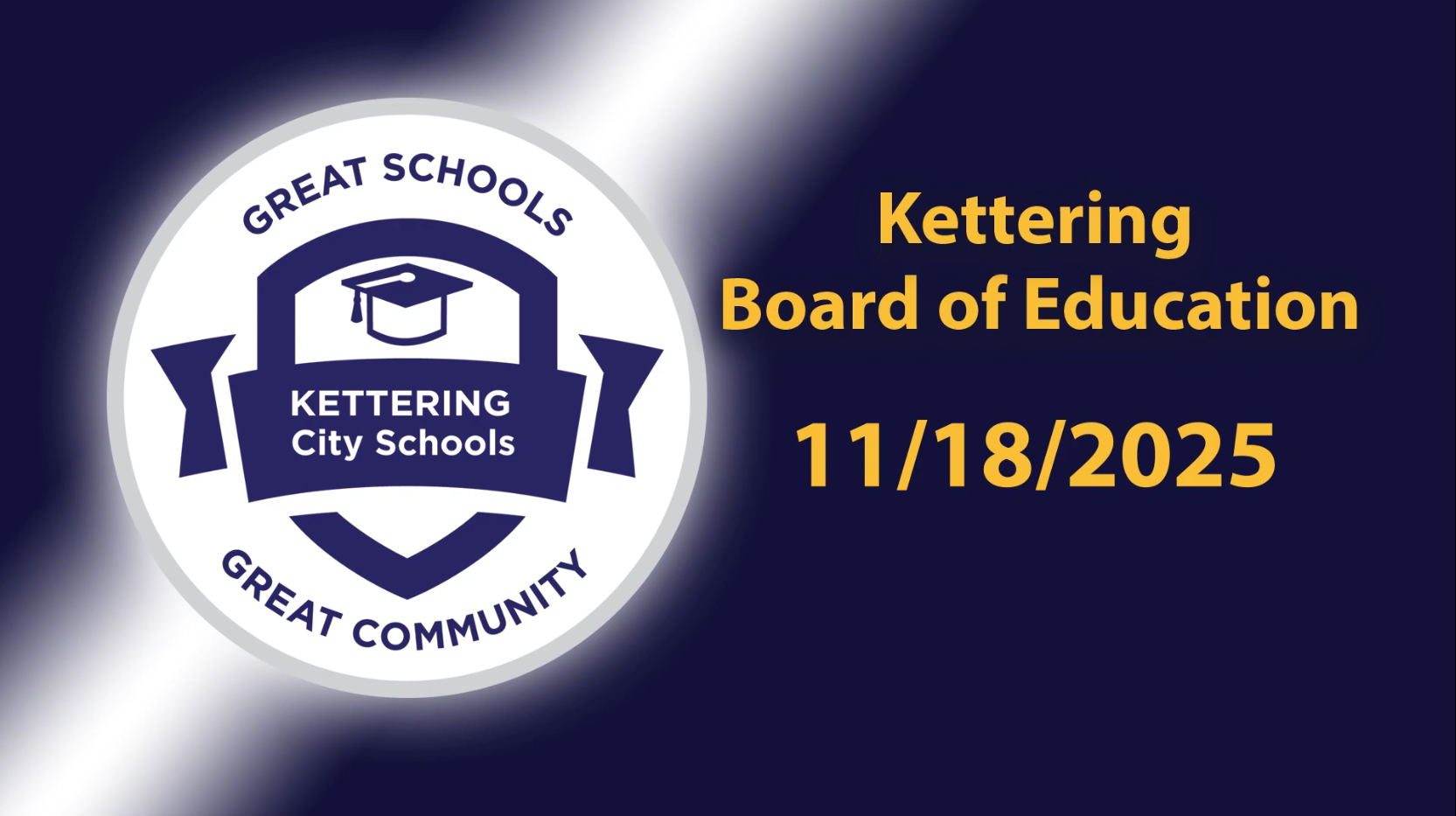 Kettering School Board Meeting