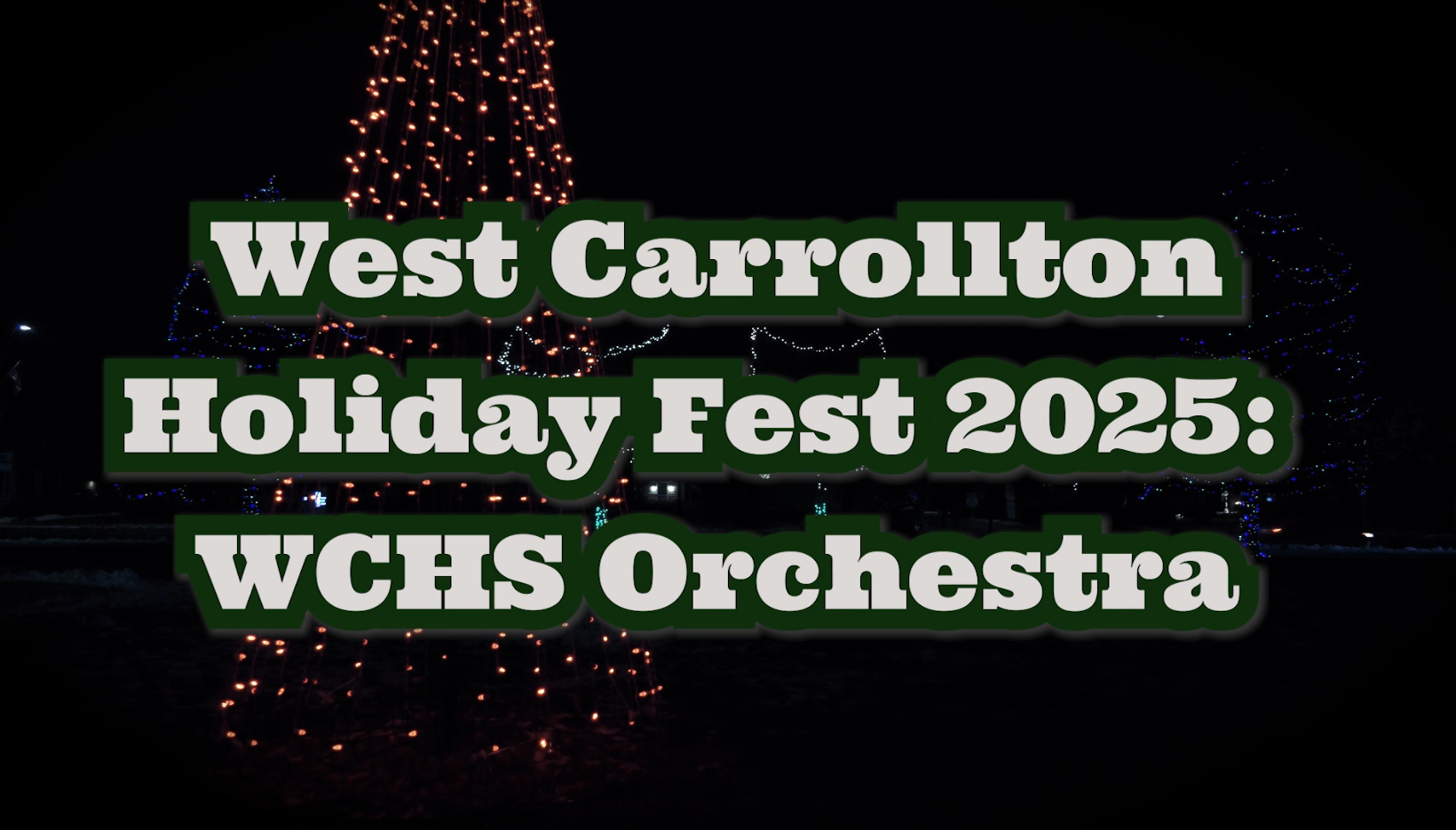 West Carrollton Holiday Festival 2025: WCHS Orchestra