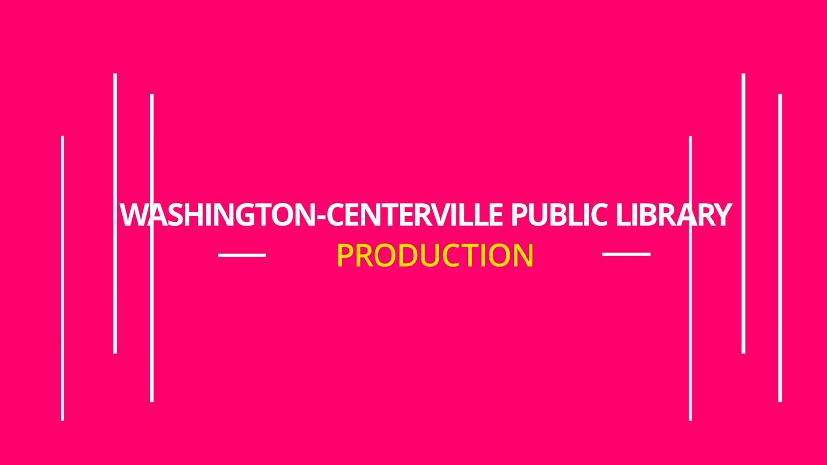 Washington-Centerville Public Library Presents: Fun With Frosting