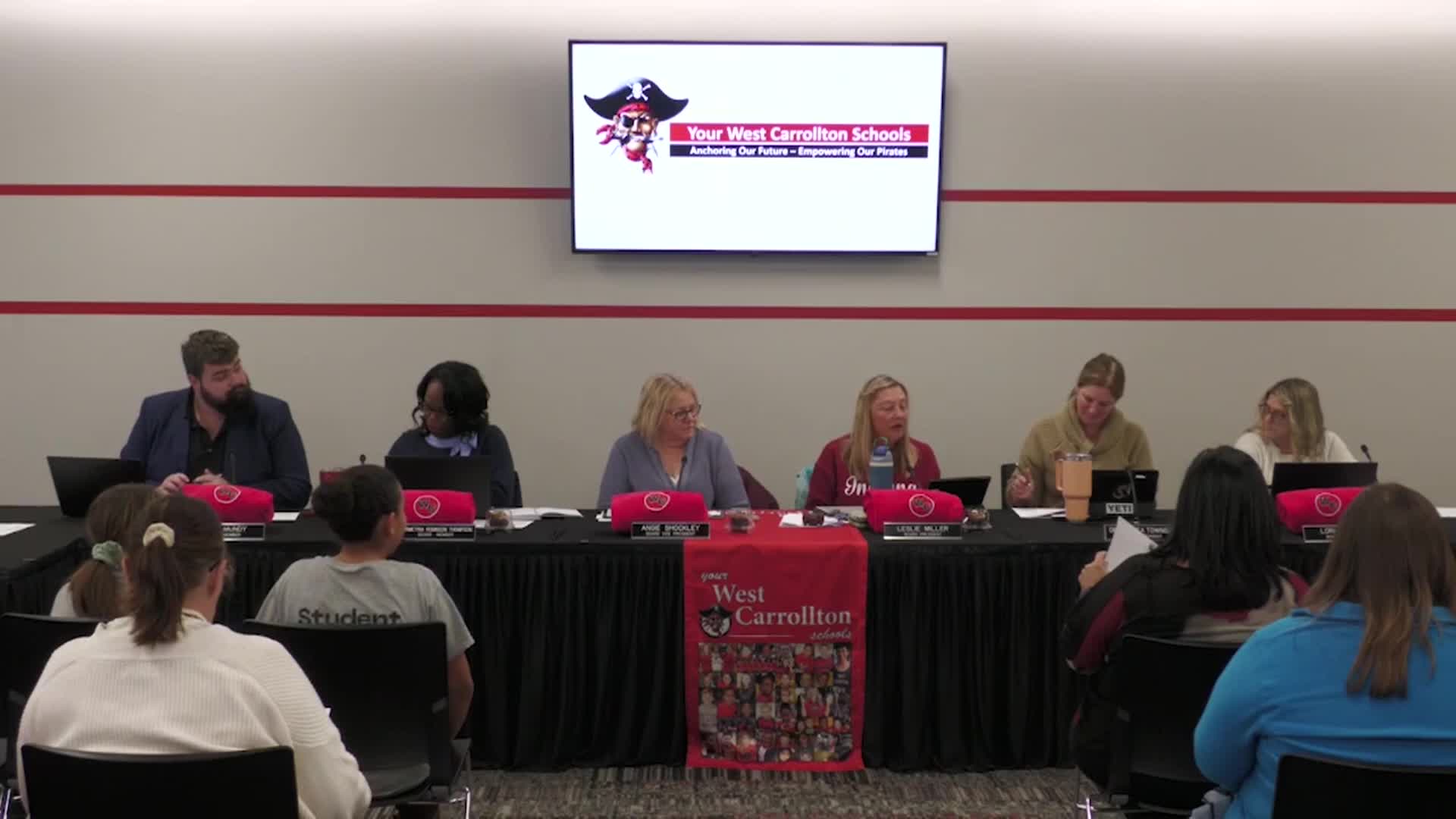 West Carrollton School Board Meeting