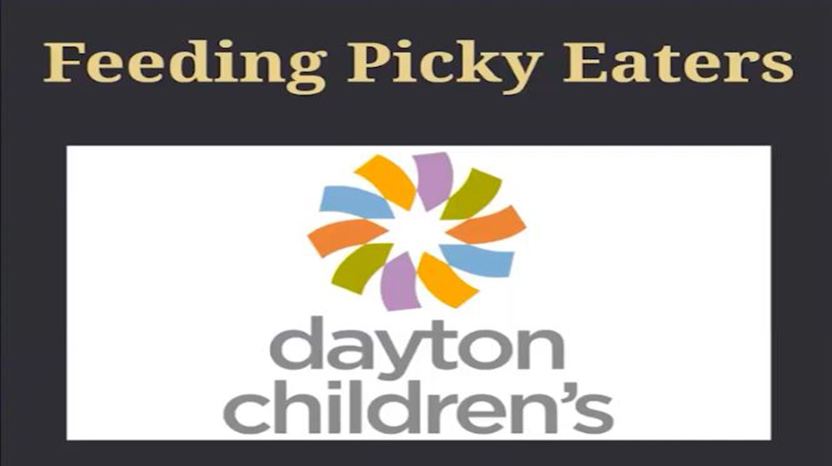 Washington-Centerville Public Library Presents: Picky Eaters