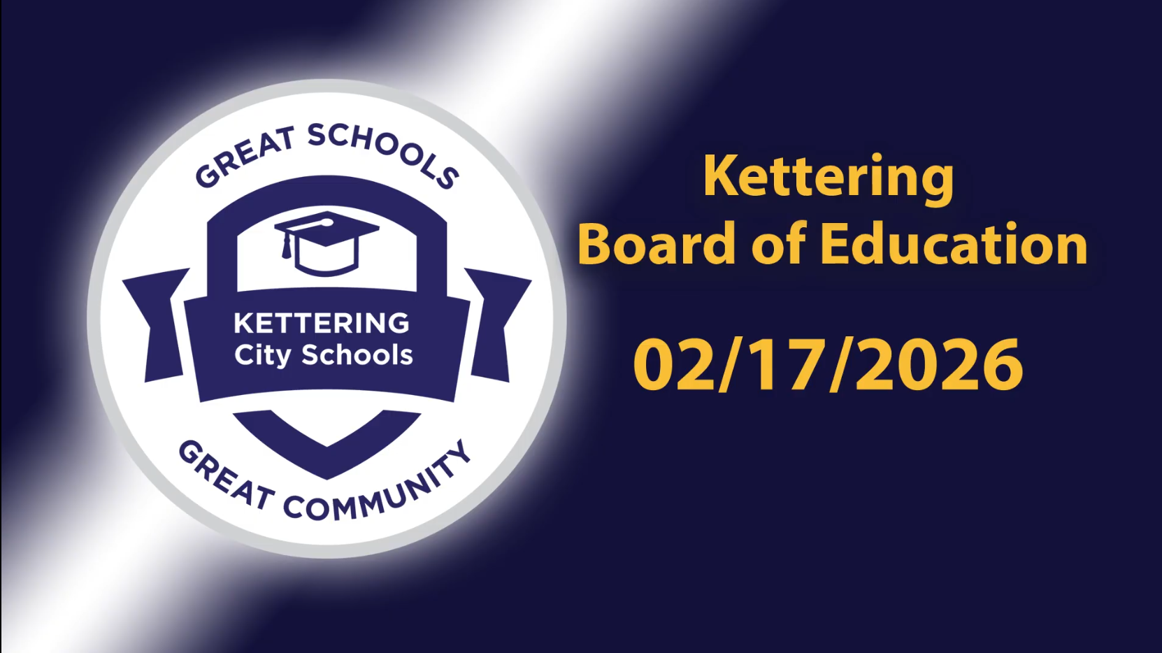 Kettering School Board Meeting