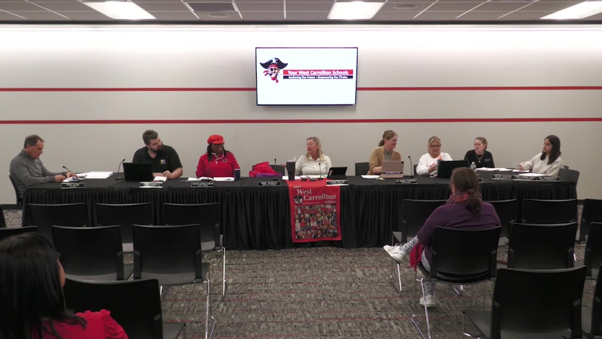 West Carrollton School Board Meeting