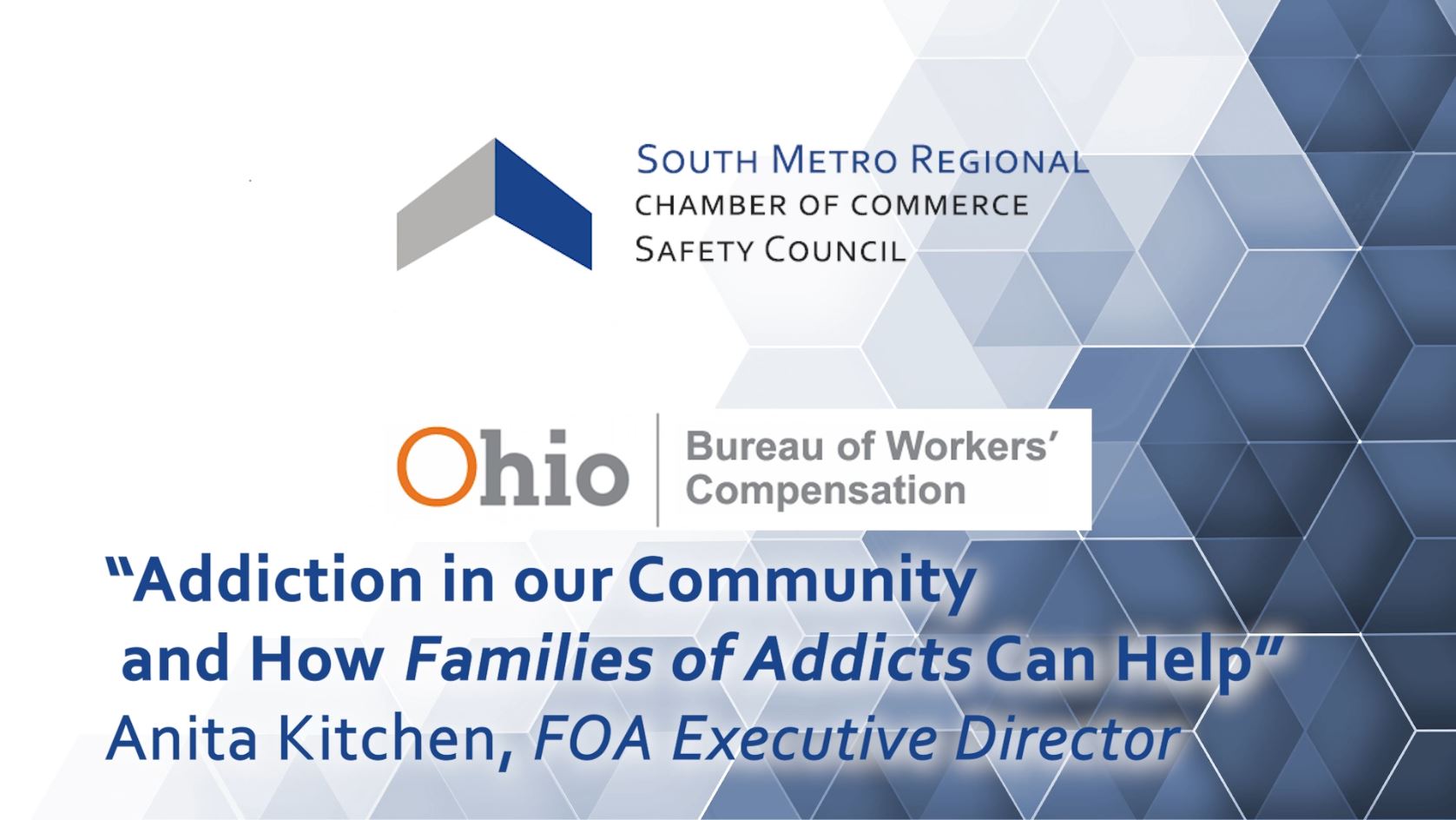 South Metro Regional Safety Council: Addiction In Our Community