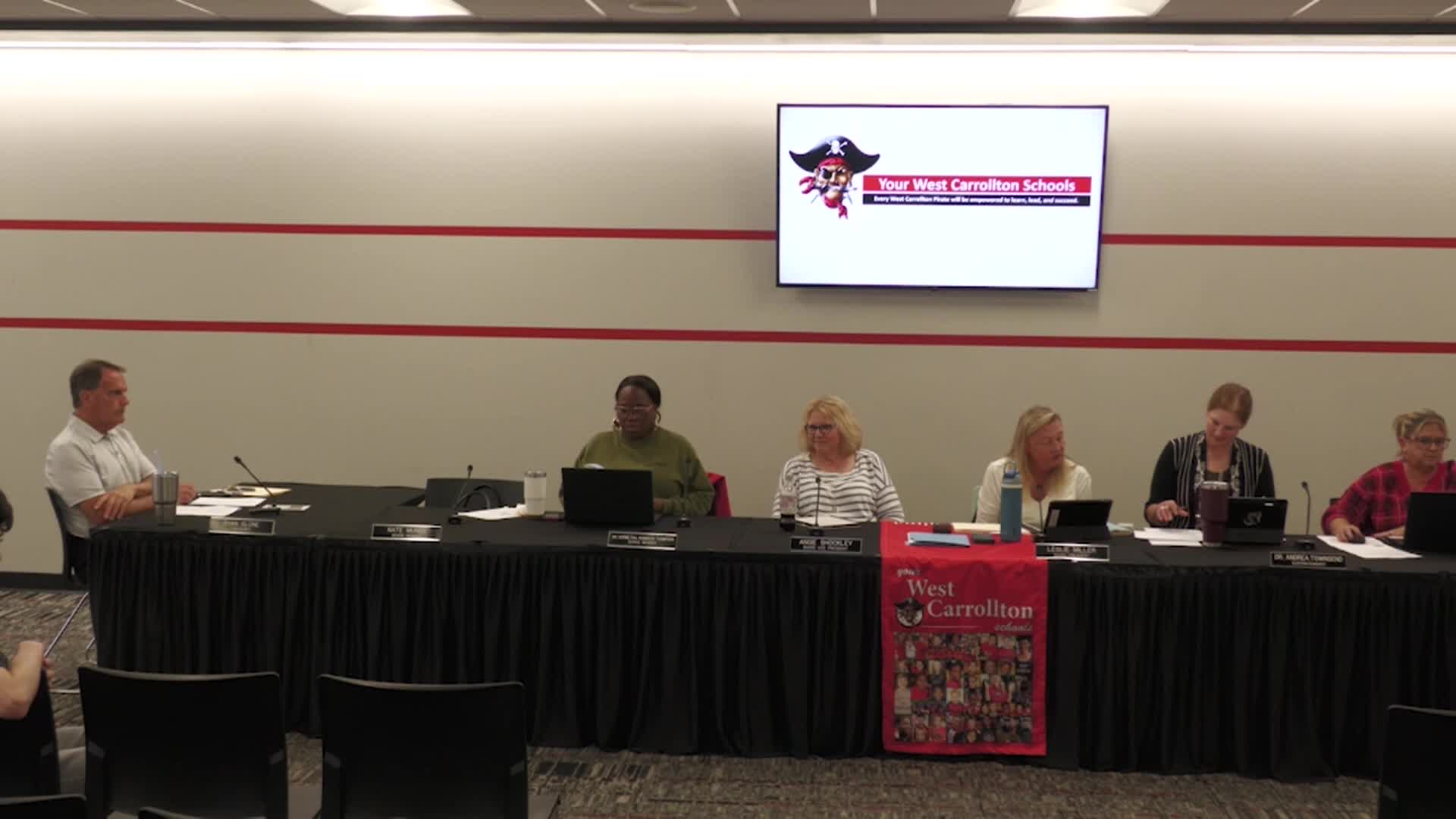 West Carrollton School Board Meeting