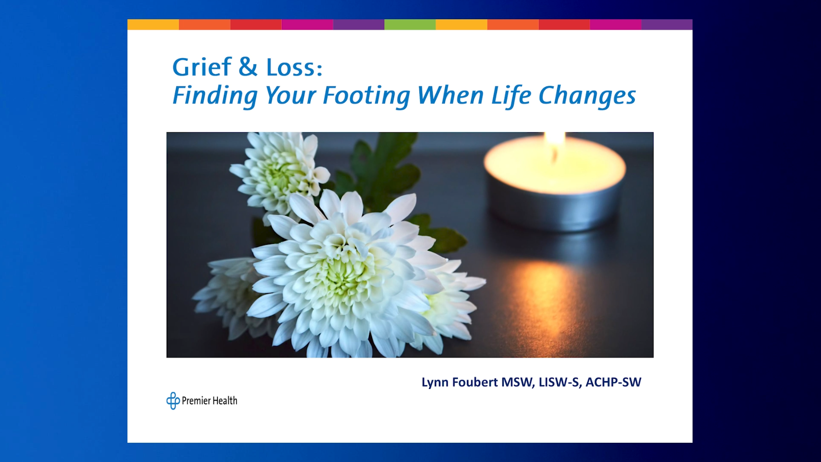 Springboro Speaker Series:  Grief and Loss
