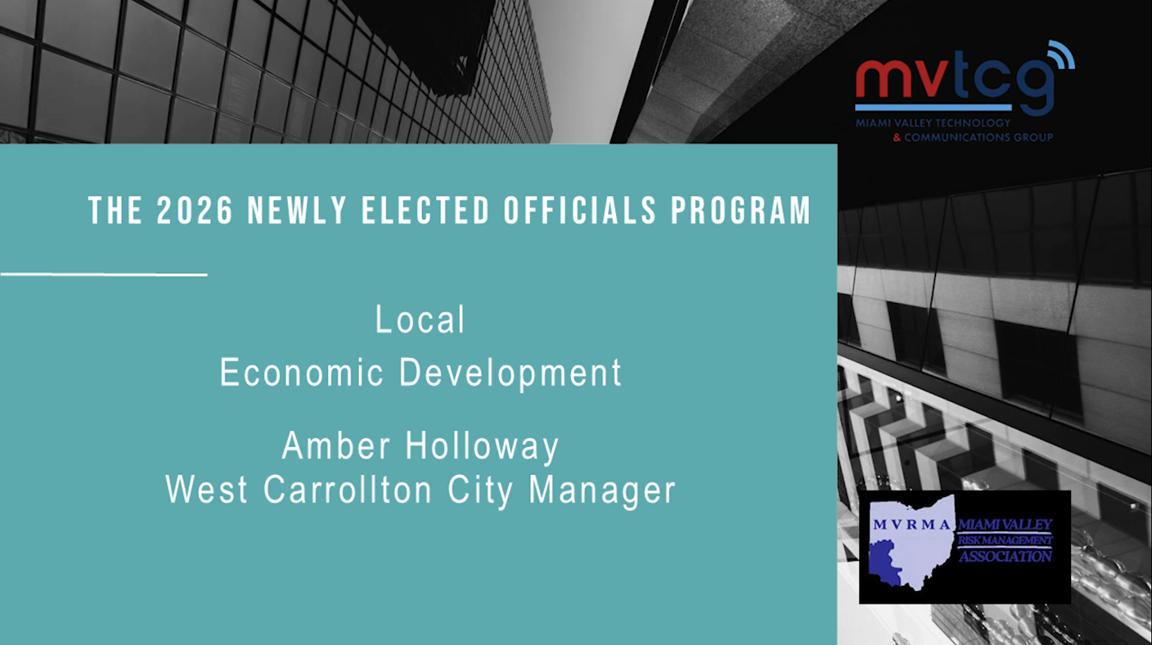 Municipal Training Academy:  Local Economic Development