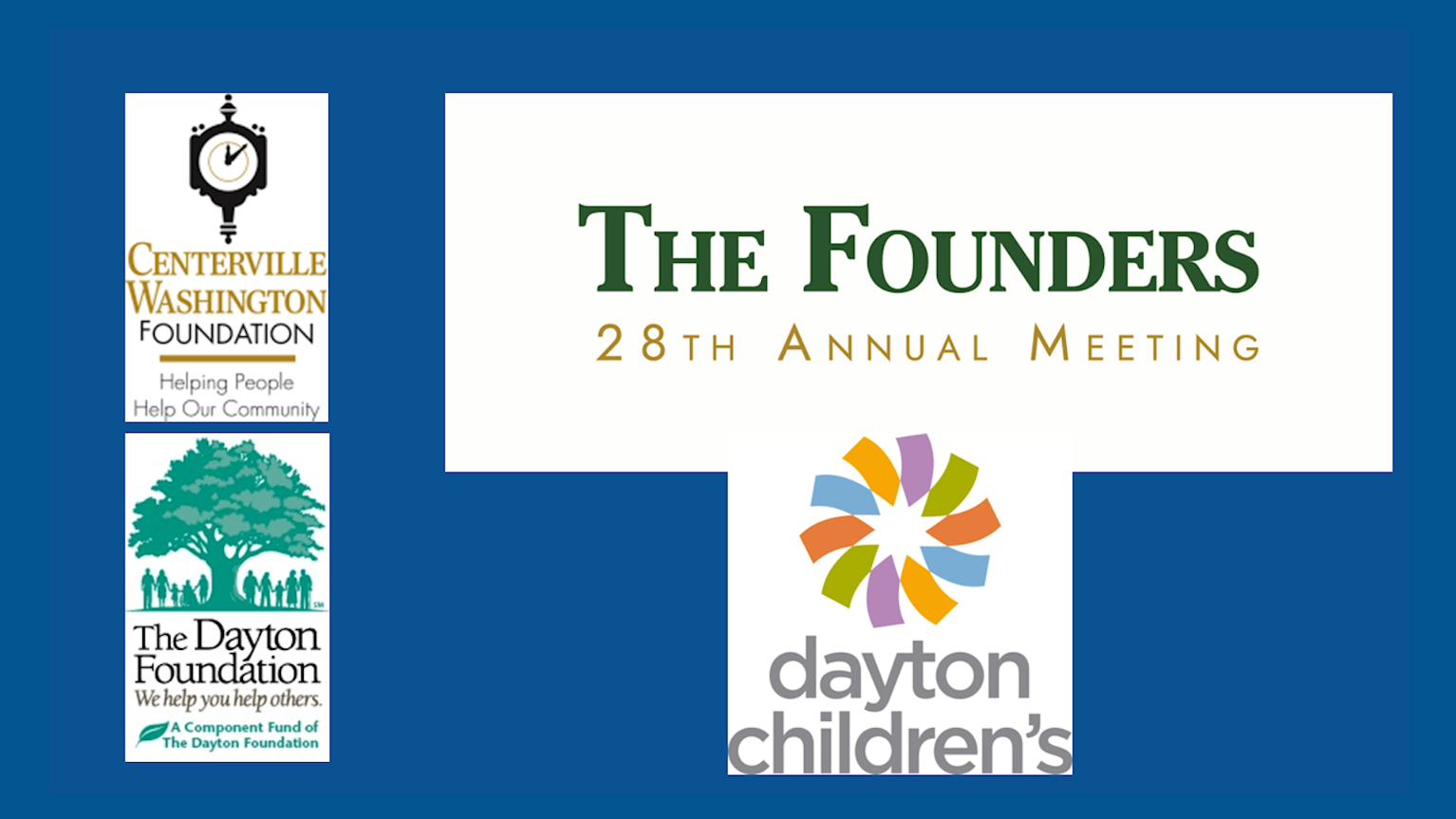 Centerville Washington Foundation 2026 Founders Event: Honoring David and Jenni Roer