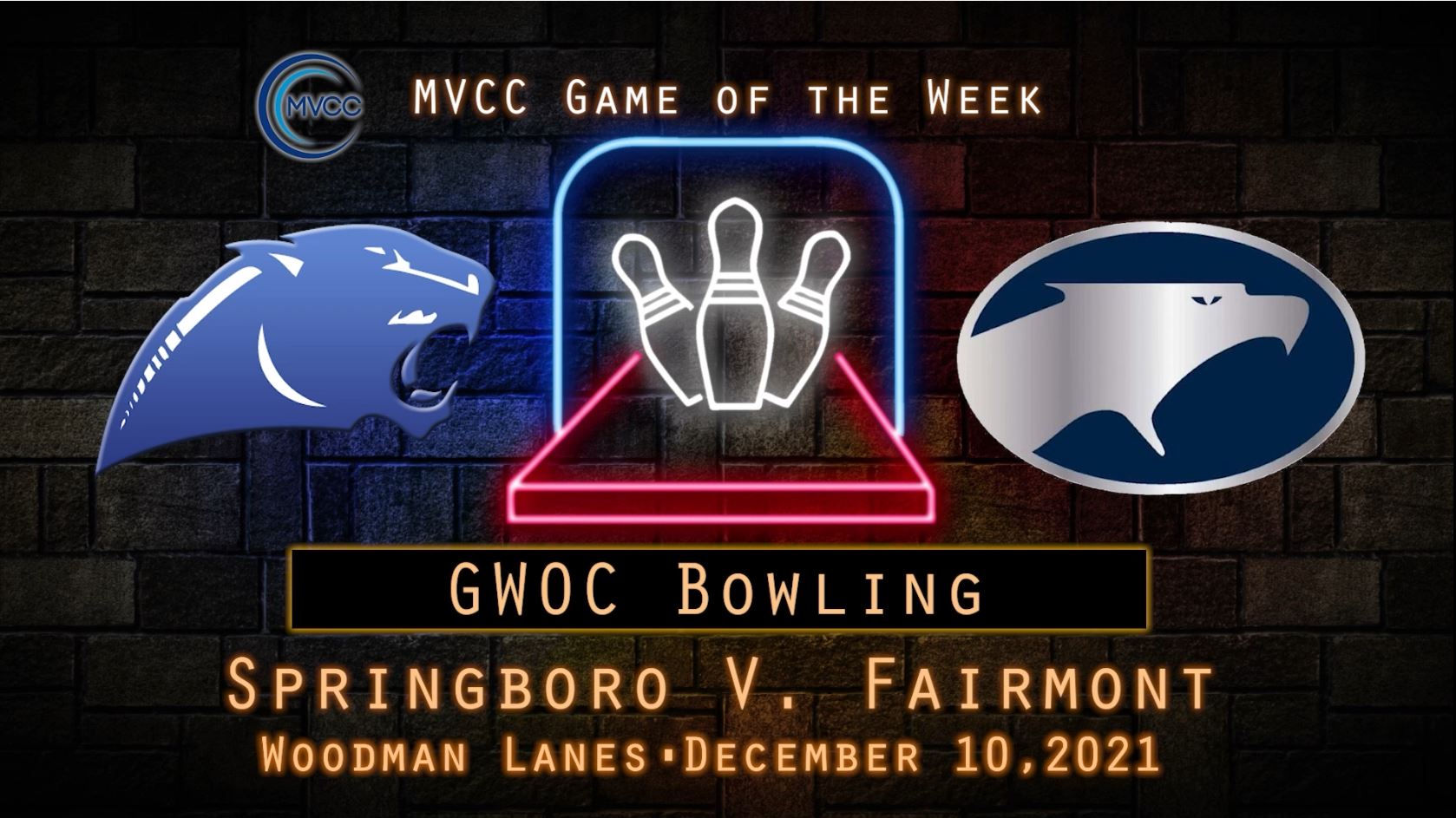 MVCC Bowling Game Of The Week: Springboro vs Fairmont