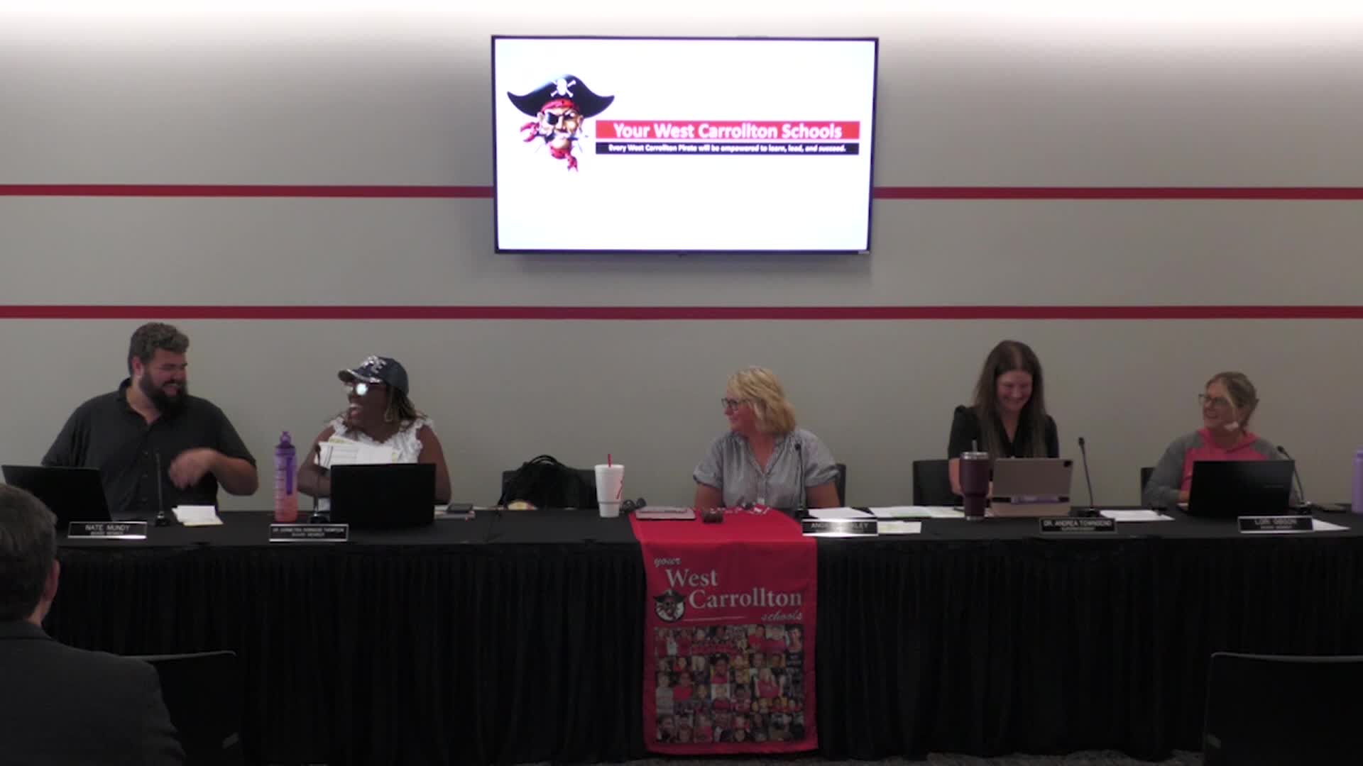 West Carrollton School Board Meeting