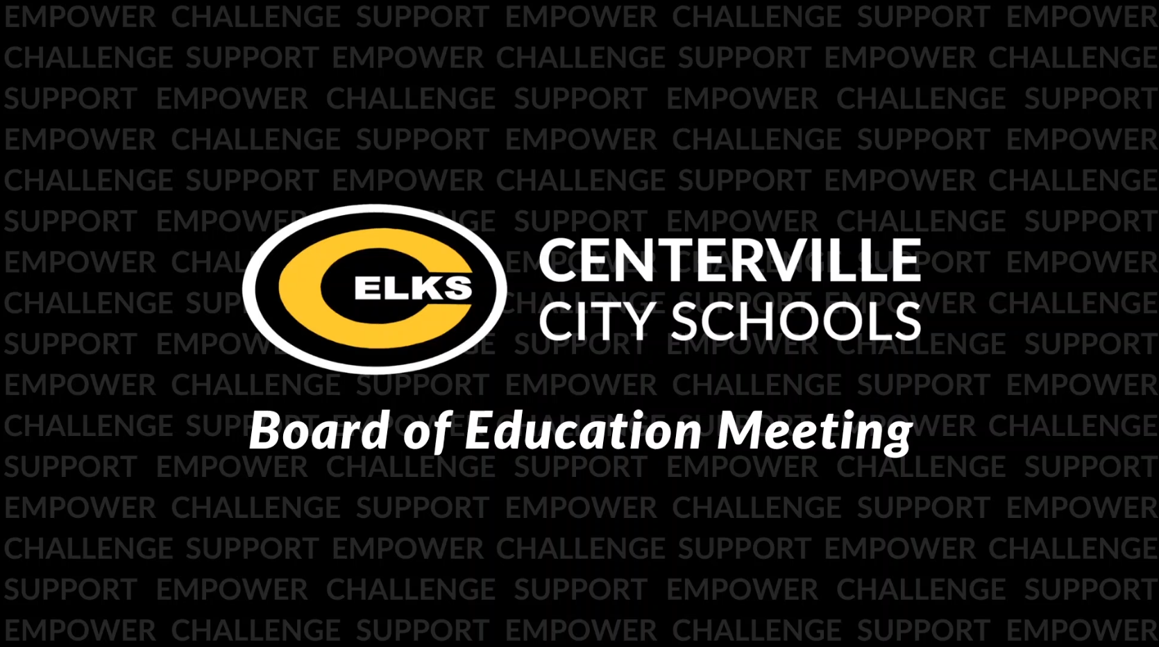 Centerville School Board Meeting
