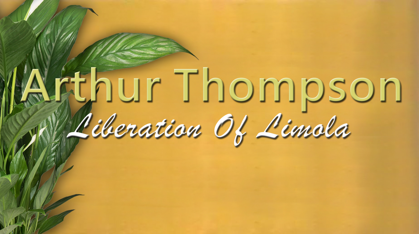 Arthur Thompson: Liberation of Limola