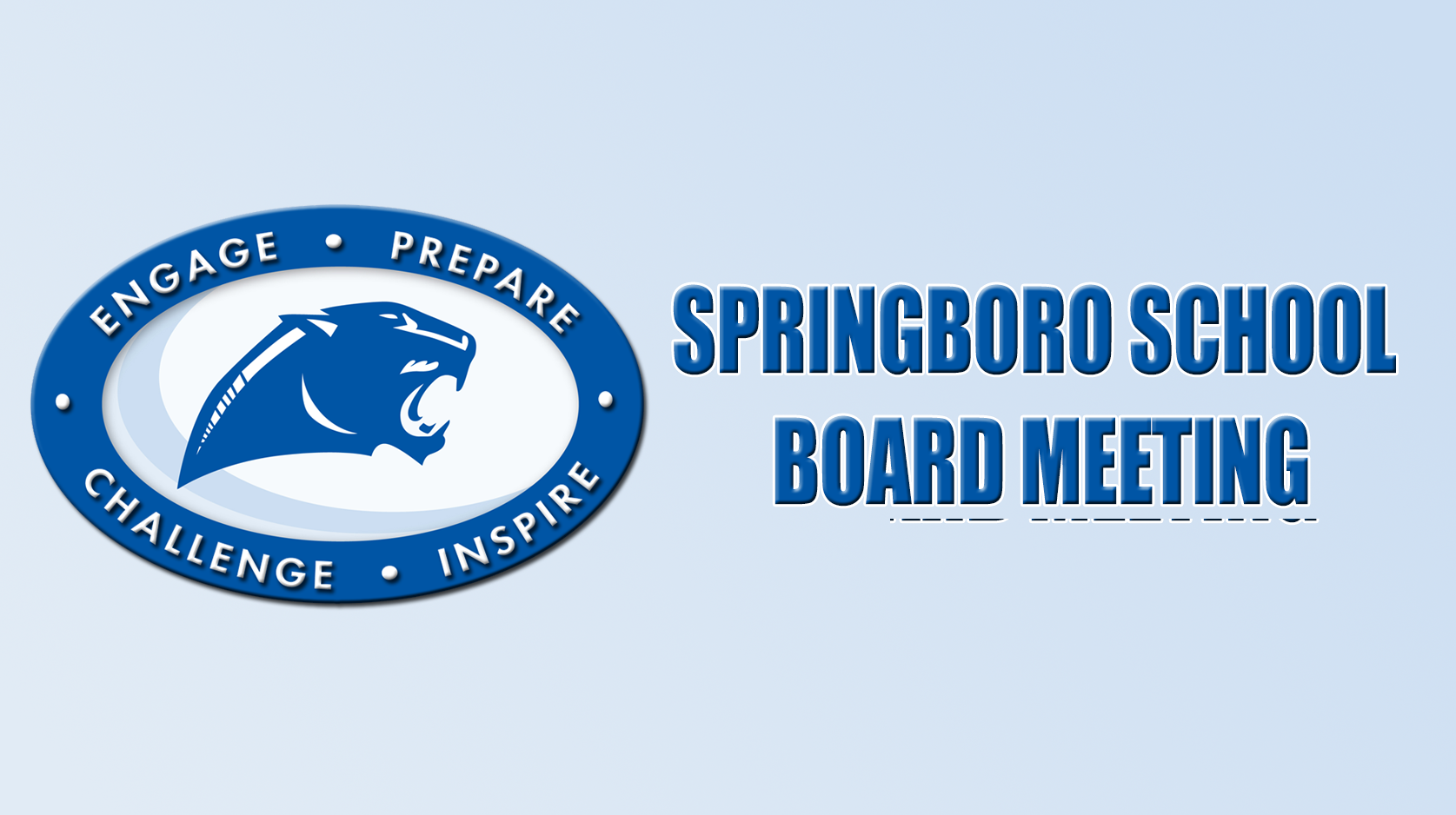 Springboro School Board Meeting