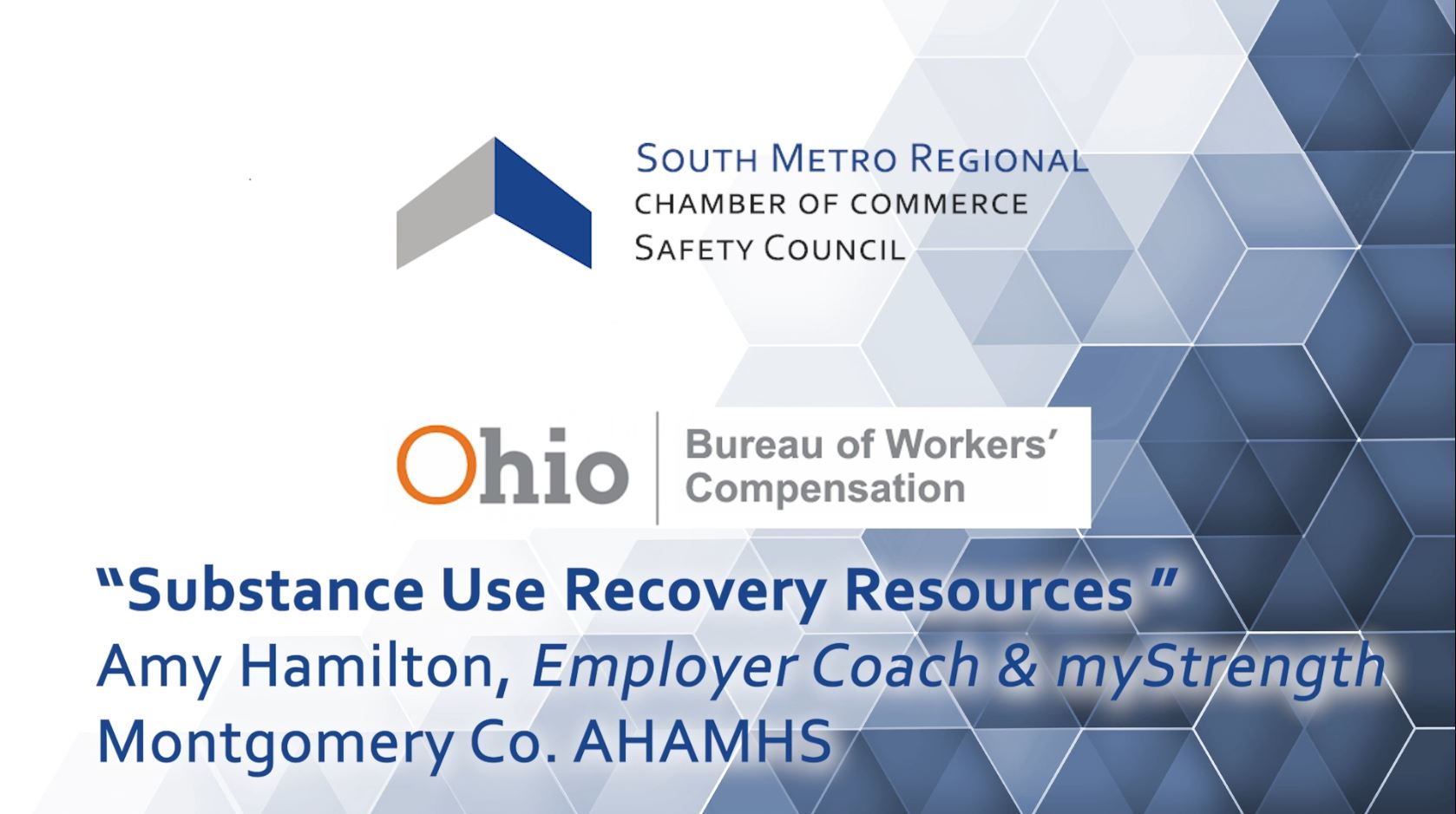 South Metro Regional Safety Council: Substance Use Recovery Resources